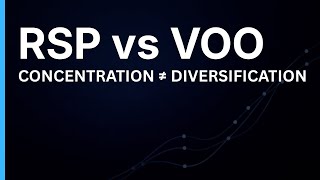 Rsp Vs Voo Explained  Equal Weight Vs Marketcap Weighting