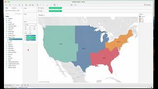 How to Create a Basic Filled-In Map in Tableau in 3 Steps!