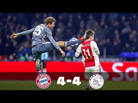 Bayern Munich vs Ajax 4-4 All Goals & Highlights | Champions League 2018/19