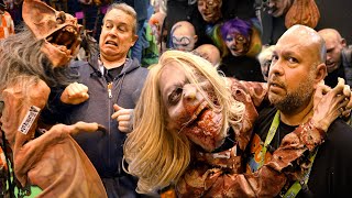 Halloween Horror Puppets at VFX Creates Booth at Transworld 4K