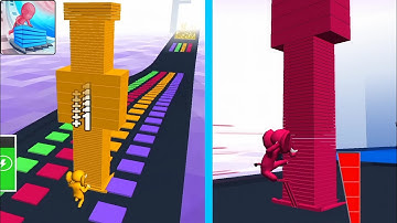 Stack Colors Games All Levels Gameplay Android, ios New Level 112-113