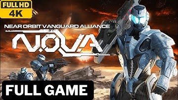 N.O.V.A - Near Orbit Vanguard Alliance (android/ios, Longplay, Full Game, no commentary) 4k 60 fps