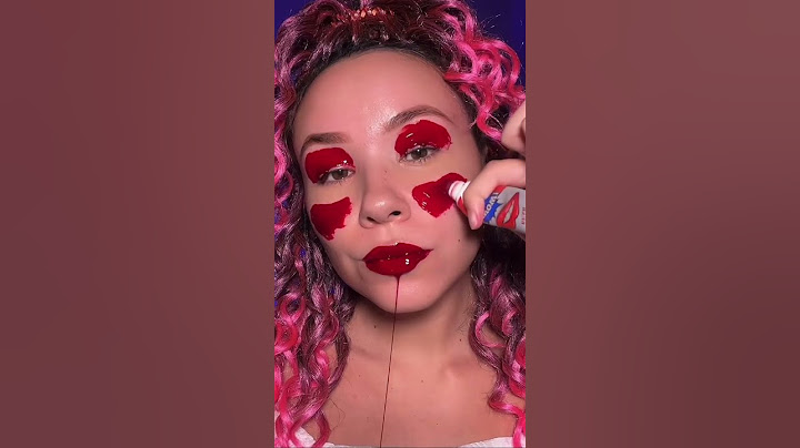 Peel off makeup with peel off lip tint💕 Peel it off???