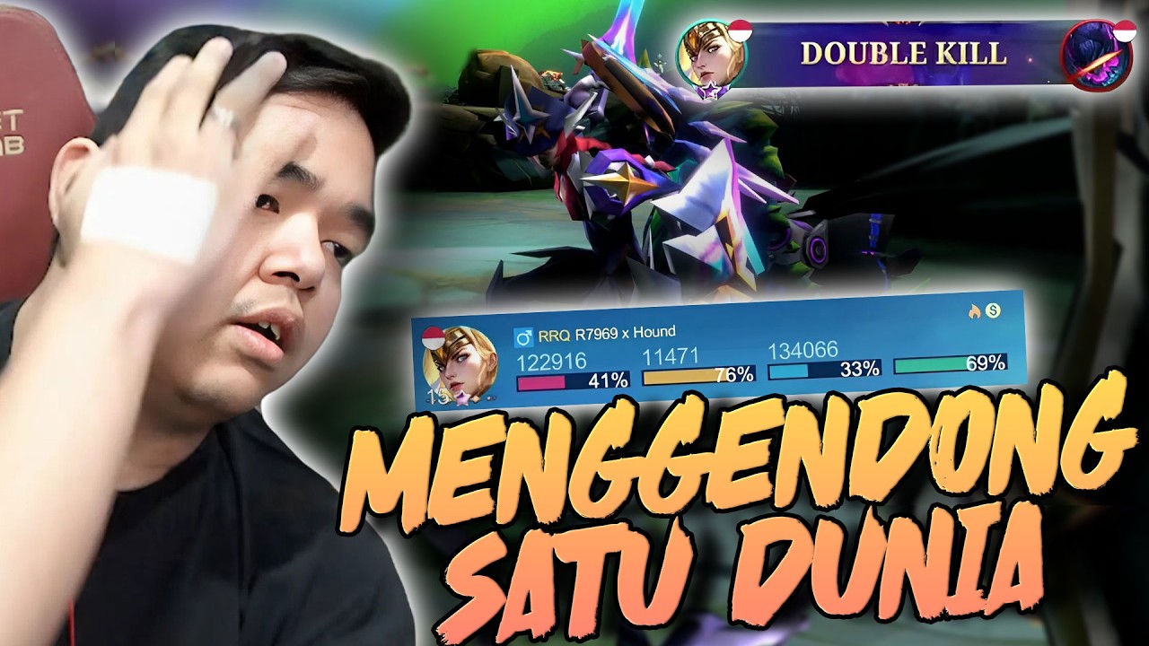 CAPE BANGETT FREYA 1VS9 !! 41% DMG 76% TURRET !! SEMUA … — Transcript