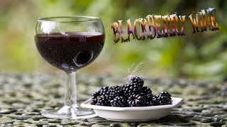 Making Blackberry Port  (Fortified Wine)