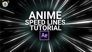 How to create anime speed line in After Effects Tutorial