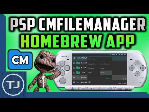 PSP How To Install CMFileManager! (Best File Manager App)