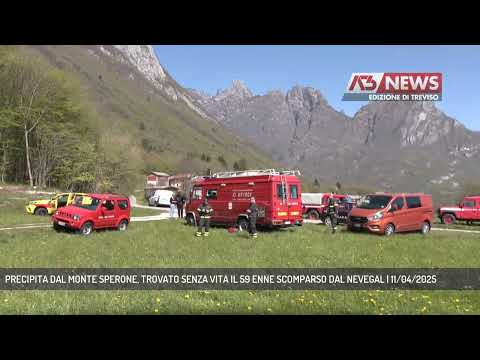 PRECIPITA DAL MONTE SPERONE, TROVATO SENZA VITA IL 59 ENNE SCOMPARSO DAL NEVEGAL | 11/04/2025