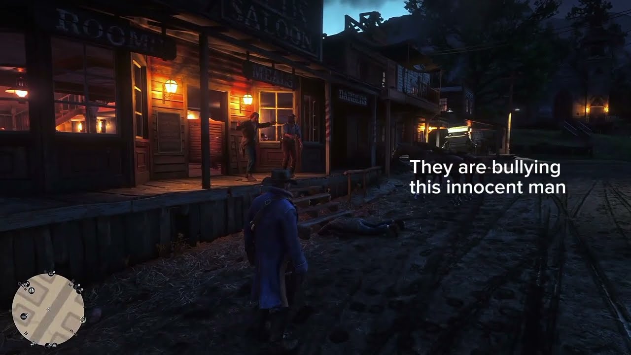 They where bullying the innocent person and i help him with my punch 👊🏻