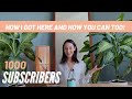 1000 Subscribers, Starting a YouTube Channel from Scratch in 2021 (How I Started + How You Can Too)!