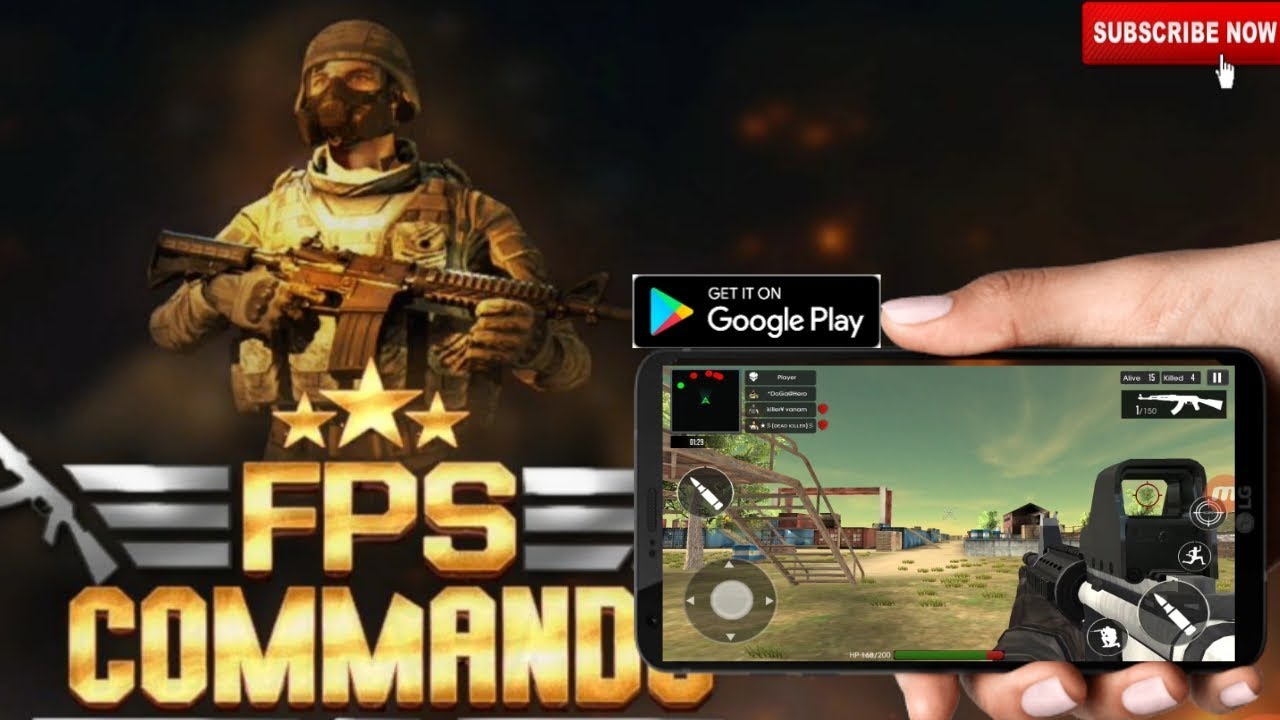 Spl Commando Android Game FPS COMMANDO: Android 2019 | 1GB Ram Devices Run Smoothly - YouTube