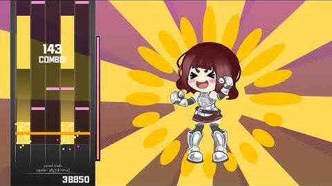 Project Hanabi! Unity Rhythm Game Project Gameplay Recording