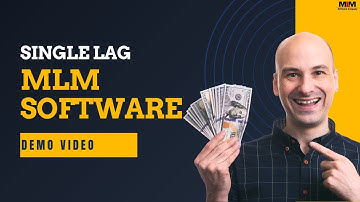 🚀Best Single mlm Software |✅ Single lag mlm software Free demo