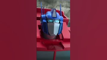 Transformers earthspark Optimus vs his past self #shorts #transformers #edit #debate