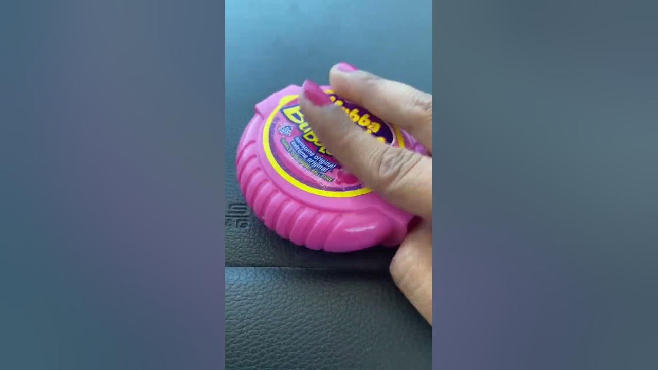 Hubba bubba bubble gum tape Candy 🍭🍬🍭#shorts  #hubbabubba #bubblegum