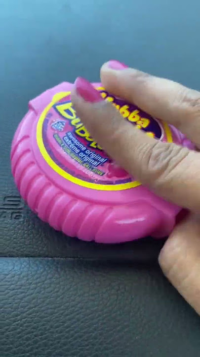 Hubba bubba bubble gum tape Candy 🍭🍬🍭#shorts  #hubbabubba #bubblegum