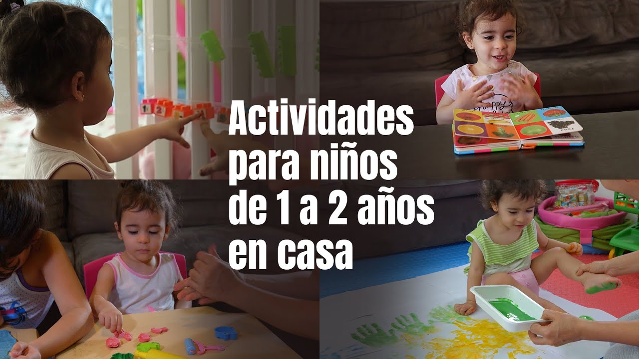 Juegos adecuados para los niños de 1 y 2 años - Vídeos Cuidado Infantil