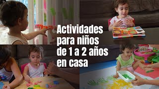 ACTIVIDADES PARA NIÑOS DE 1 A 2 AÑOS | DESARROLLO MOTRICIDAD FINA - YouTube
