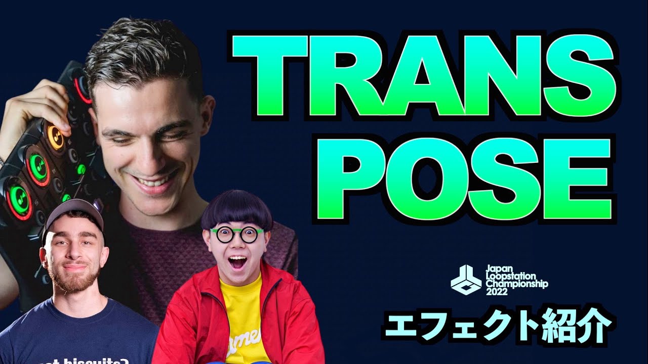 TRANSPOSEを使ってみよう！【エフェクト紹介