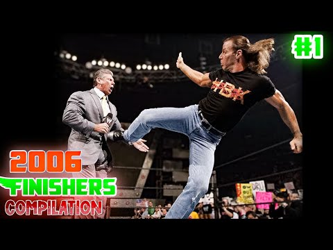 Every Single WWE Finisher From 2006 P1 Week By Week