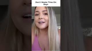 Jem Wolfie says boys are a waste of time