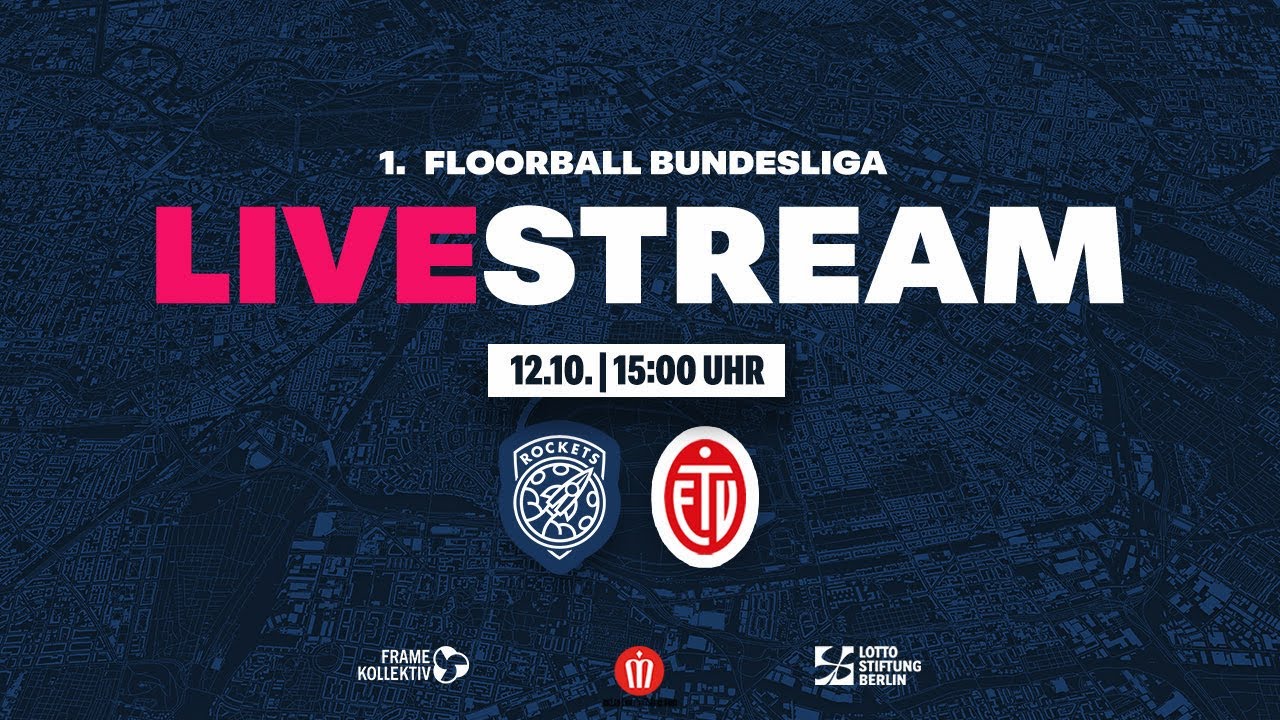 1. Floorball Bundesliga -- Berlin Rockets v. ETV Piranhhas Hamburg 13.10.2025 (Drittel 2+3)