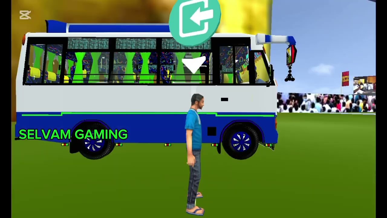 GOING TO T:V:K MANADU#video #gaming #bus #bussid #bussimulatorindonesia #map 