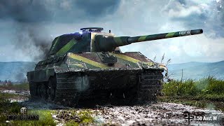 坦克世界 World of Tanks E50M КАКОЙ ОН БЕЗ ГОЛДЫ 没有黄金的东西