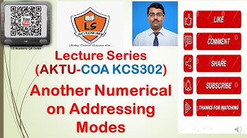 AKTU EXAM |COA KCS302 | Numerical on Addressing Modes | addressing modes | COA Lecture Series |