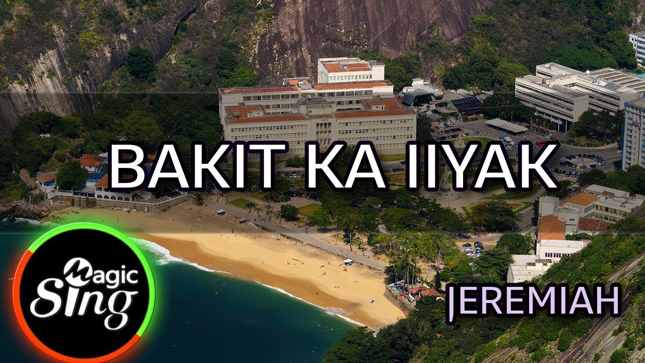 [MAGICSING Karaoke] JEREMIAH_BAKIT KA IIYAK karaoke | Tagalog