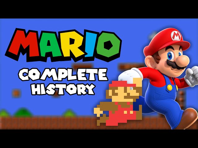 The official home of Super Mario™ – History