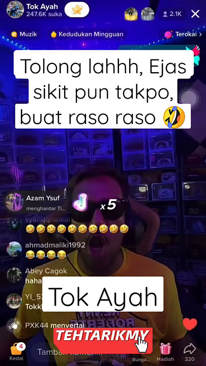 Tolong lah, Ejas sikit pun takpo, Buat raso raso | Tok Ayah