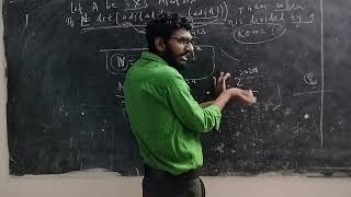 Determinant let A be a 3X3 matrix and det (N=2. If n= det (ads (adi( ladjA))). Thenthe remainder 