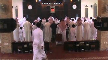 سورة القارعة للقارئ يزيد بن حمود المسعود امام مسجد الأحمد بحي مشرف