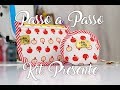 Passo a Passo - Porta Cartões + Porta Moedas (Lembrancinha)