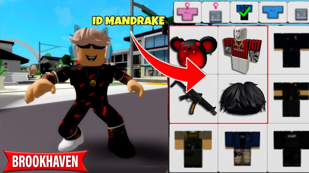 COMO FAZER SKIN MANDRAKE DA TROPA DA TURQUIA NO BROOKHAVEN!! #shorts 