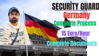 Germany Security Guard | Gewerbeordnung Trade Regulation Act 34A | 15 💶 /Hour | Full & Part Time Job