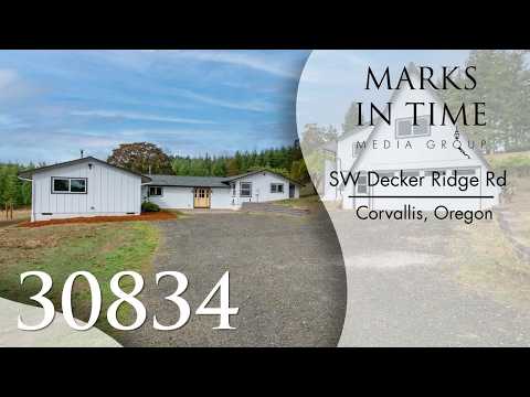 30834 SW Decker Ridge Rd, Corvallis, OR home video tour