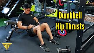 Db Hip Thrusts Coach Daniel Dantofitness