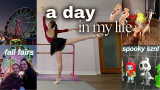 VLOG-🎃-WEEN! Life after ballet, a day in my life as a 30 year old dance teacher, cozy fall days 🍁🩰