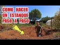 Como Hacer un ESTANQUE  Paso a Paso Ep 1 Un Sueño Hecho Realidad