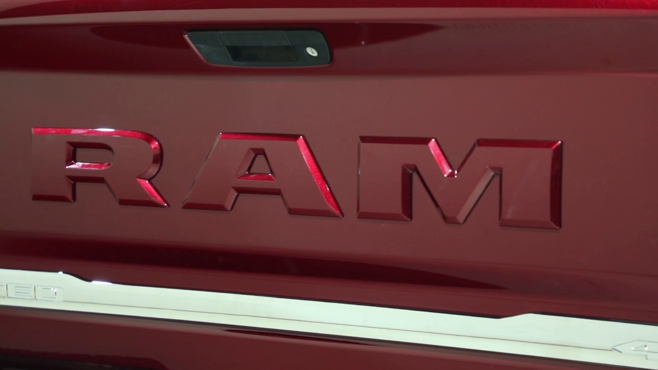 Ram 1500 Monochromatic Tailgate Exterior Design | AutoMotoTV