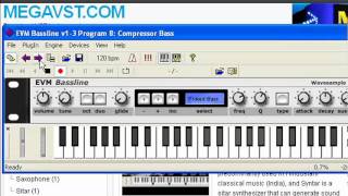 EVM Bassline - Free VST Instrument Demo