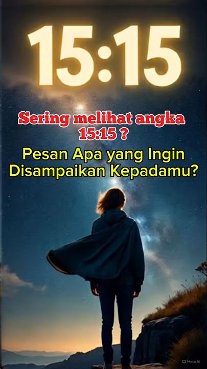 Pesan Semesta di Balik Angka 15:15 – Niatmu Didengar. Tapi.... #pesansemesta #pesanspiritual #shorts