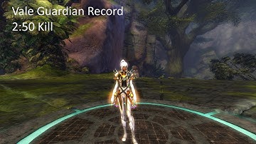 GW2: Vale Guardian Speed Kill [qT] 5:10 left on the Timer | Engi POV
