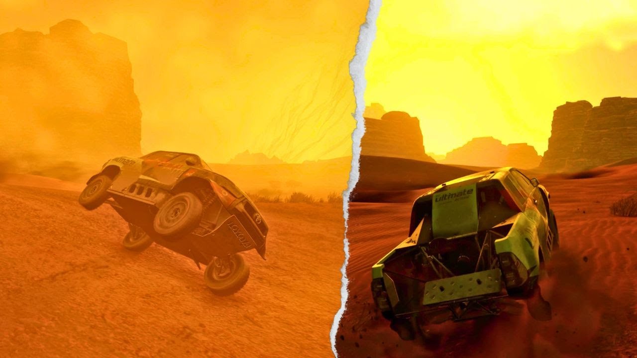 Desert Dakar Rally Gameplay PlayStation 5 Off-Road Racing Video Game 😬
