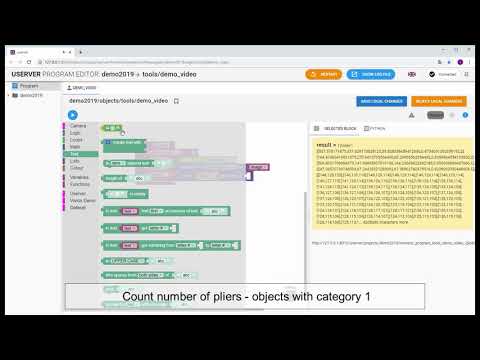 Solve Vision Task with Blockly