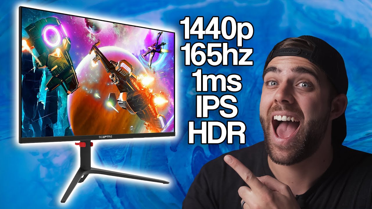 BEST Budget 1440p Gaming Monitor? | Sceptre E275B-QPD168 Gaming Monitor ...