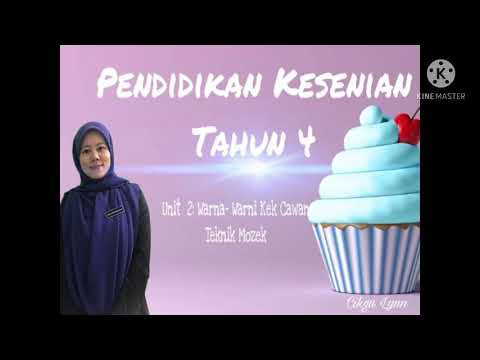 Warna Warni Kek Cawan Teknik Mozek Tahun 4 Youtube