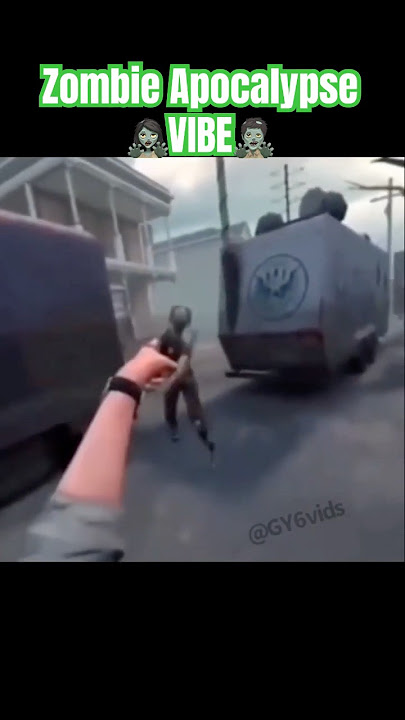 Zombie Apocalypse VIBE🧟‍♂️